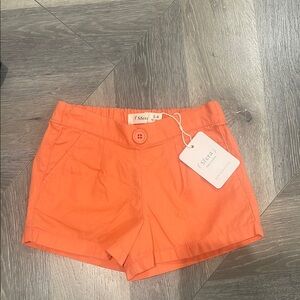 SFERRA girls salmon color shorts